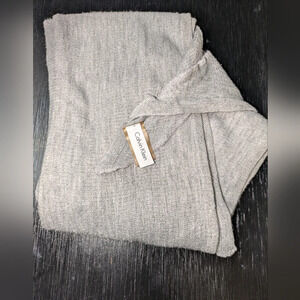 Calvin Klein Men's Gray Winter Scarf. One Size Fits All. EUC